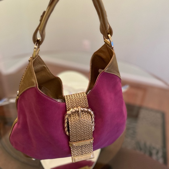 Michael Kors Suede Hobo Bag - Picture 1 of 10